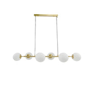 Lustra Capris, 6x E27, Metal, Auriu Lustre Moderne Default Title Alessandro Design