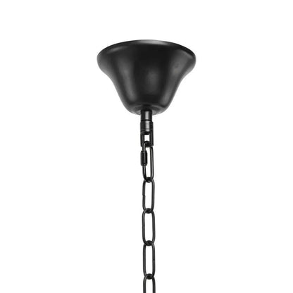 Lampadario Indiana, 8xE27, Metallo e Corda, Lampadari Vintage Marrone Titolo predefinito Alessandro Design