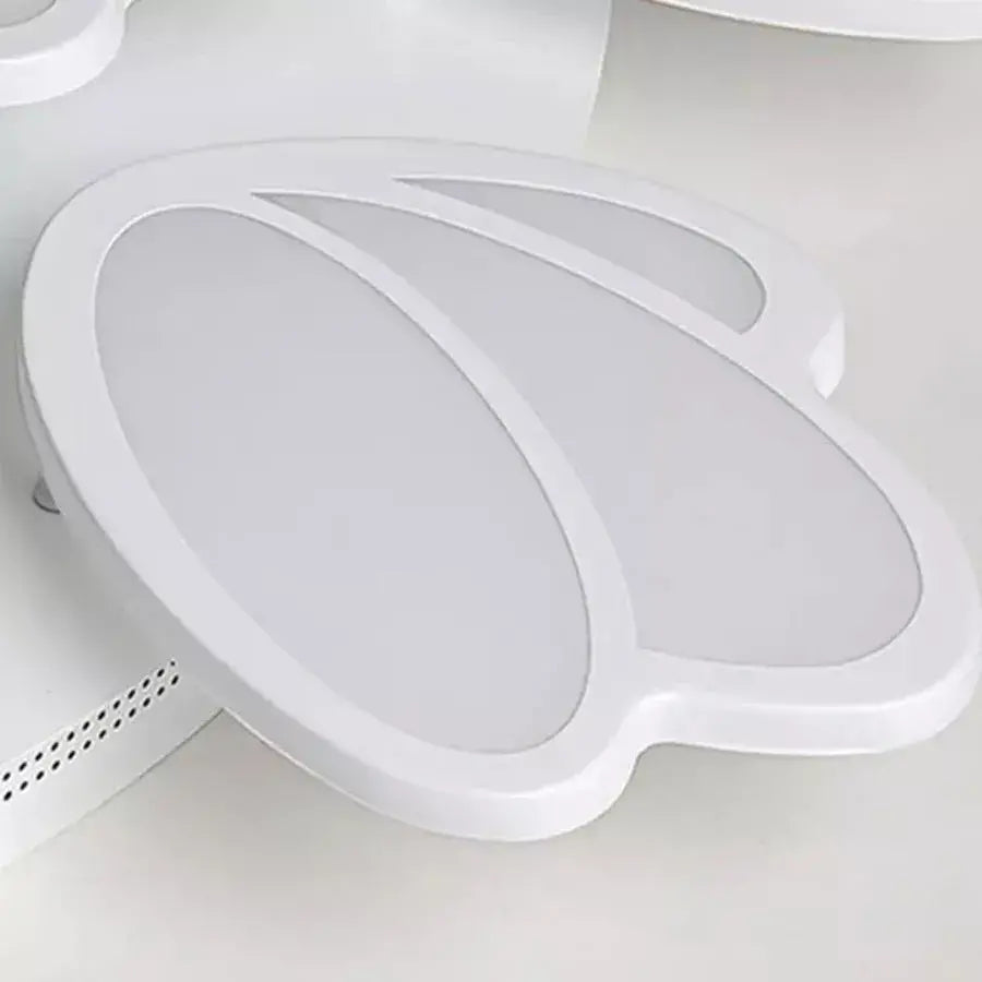 Lampadario a LED con telecomando TULIP 45W, 3 Petali, Luce Fredda/Calda/Neutra, Dimmerabile, Lampadario a LED Bianco con telecomando Titolo predefinito Alessandro Design