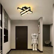 Lampadario LED CADE 34W, 4 Elementi, Lineare, Luce Fredda/Calda/Neutra, Lampadari LED Applicati Nero Titolo predefinito Alessandro Design