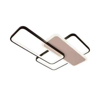 Lustra LED cu telecomanda CAROLINA 76W, 3 Elemente, lumina Rece/Calda/Neutra, Dimabila, Negru Lustra LED Default Title Alessandro Design