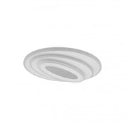 Lustra LED NEXA 3D 36W, Ovala, lumina Rece/Calda/Neutra , Alb