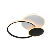 Lampadario LED con telecomando KILLIAN 46W, 3 Cerchi, Luce Fredda/Calda/Neutra, Dimmerabile, Nero Lampadari LED con Telecomando Titolo predefinito Alessandro Design