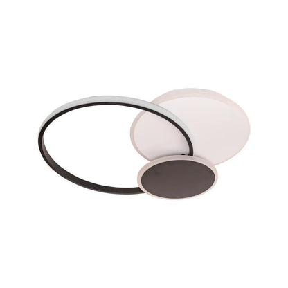Lampadario LED con telecomando KILLIAN 46W, 3 Cerchi, Luce Fredda/Calda/Neutra, Dimmerabile, Nero Lampadari LED con Telecomando Titolo predefinito Alessandro Design