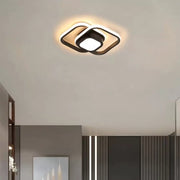 Lampadario LED DUOFORM, 21W, 3 quadrati, Luce Fredda/Calda/Neutra, Lampadari LED Neri Titolo predefinito Alessandro Design