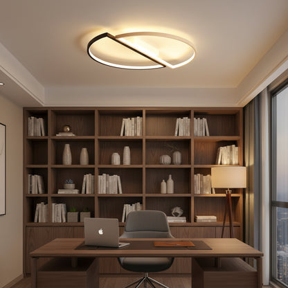 Lampadario LED con telecomando VECTOR ARCUS 52W, 2 Elementi, Luce Fredda/Calda/Neutra, Dimmerabile, Bianco Nero Lampadari LED con Telecomando Titolo predefinito Alessandro Design