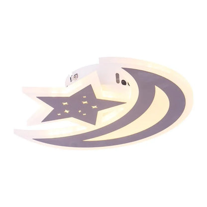 Lampadario LED ELLY 36W, Luna e Stella, Luce Fredda/Calda/Neutra, Lampadario LED Marrone Titolo predefinito Alessandro Design
