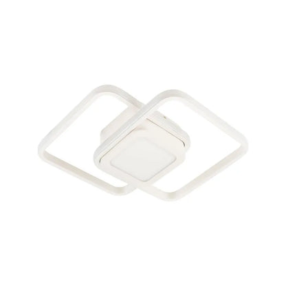 Lampadario LED DUOFORM 21W, 3 Quadrati, Luce Fredda/Calda/Neutra, Lampadari LED Applicati Bianchi Titolo predefinito Alessandro Design