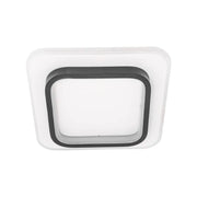 Plafoniera LED KHAI 20W, luce Fredda/Calda/Neutra, Bianco Nero