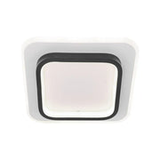 Plafoniera LED KHAI 20W, luce Fredda/Calda/Neutra, Bianco Nero