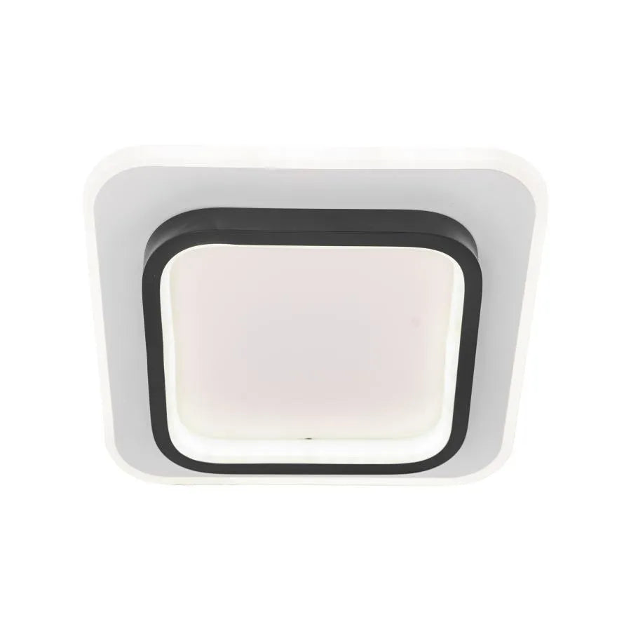 Plafoniera LED KHAI 20W, luce Fredda/Calda/Neutra, Bianco Nero