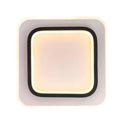 Plafoniera LED KHAI 20W, luce Fredda/Calda/Neutra, Bianco Nero