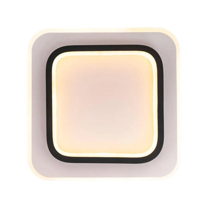 Plafoniera LED KHAI 20W, luce Fredda/Calda/Neutra, Bianco Nero
