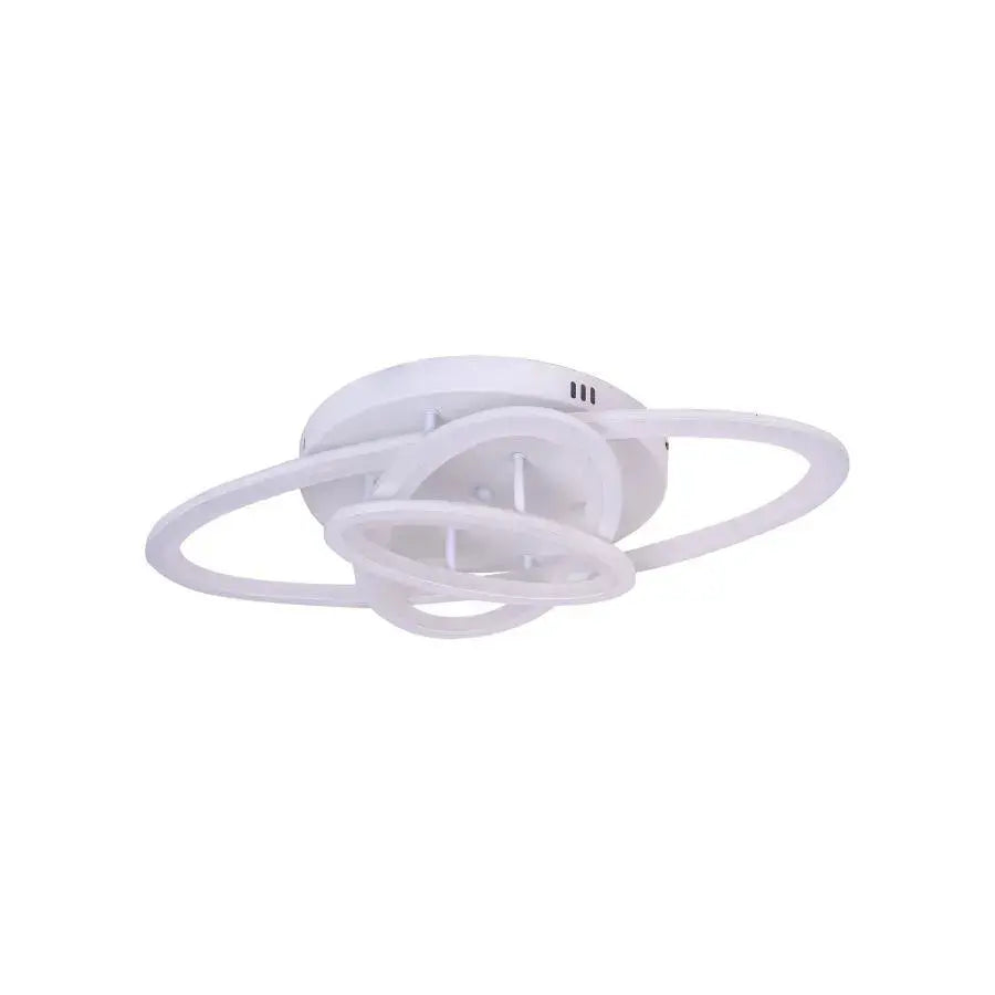 Lampadario a LED con telecomando TIANA 78W, 3 Ellipse, Luce Fredda/Calda/Neutra, Dimmerabile, Lampadario a LED Bianco con telecomando Titolo predefinito Alessandro Design