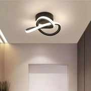 Lampadario LED VERTEX Flow 24W, Diametro 25cm, Luce Fredda/Calda/Neutra, Lampadari LED Applicati Nero Titolo predefinito Alessandro Design