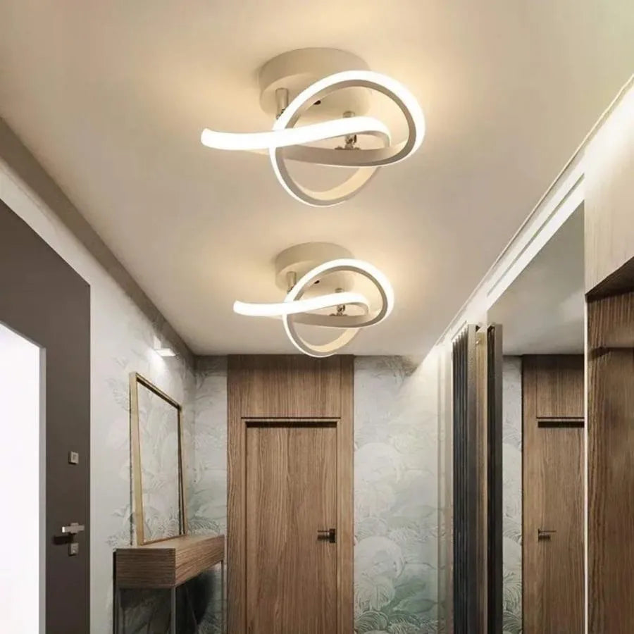 Lustra LED VERTEX Flow 24W, Diametru 25cm, lumina Rece/Calda/Neutra, Alb Lustre LED Aplicate Default Title Alessandro Design