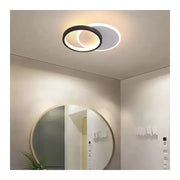 Lampadario LED MARIO 24W, luce Fredda/Calda/Neutra Bianco Nero