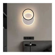 Lampadario LED MARIO 24W, luce Fredda/Calda/Neutra Bianco Nero