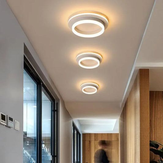 Lampadario LED MODERNO 26W, Diametro 20cm, Rotondo, Luce Fredda/Calda/Neutra, Lampadari LED Bianchi Titolo predefinito Alessandro Design