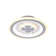 Lustra LED TRIFOI RGB ROZA 24W, lumina Rece/Calda/Neutra, Alb Default Title Alessandro Design