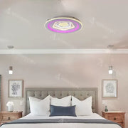 Lustra LED cu telecomanda MEIRA RGB, 180W, lumina Rece/Calda/Neutra, Dimabila, Alb Lustre LED cu Telecomanda Default Title Alessandro Design