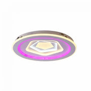 Lustra LED cu telecomanda MEIRA RGB, 180W, lumina Rece/Calda/Neutra, Dimabila, Alb Lustre LED cu Telecomanda Default Title Alessandro Design