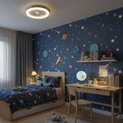 Lampadario LED ROCKET 49W, Diametro 49cm, Luce Fredda/Calda/Neutra, Bianco Blu