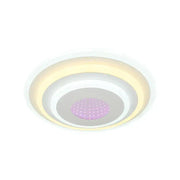 Lampadario LED NIVARA 3D 20W, Diametro 30cm, Luce Fredda/Calda/Neutra, Lampadari LED Applicati Bianchi Titolo predefinito Alessandro Design
