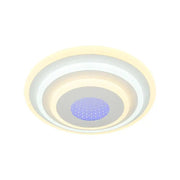 Lampadario LED NIVARA 3D 20W, Diametro 30cm, Luce Fredda/Calda/Neutra, Lampadari LED Applicati Bianchi Titolo predefinito Alessandro Design