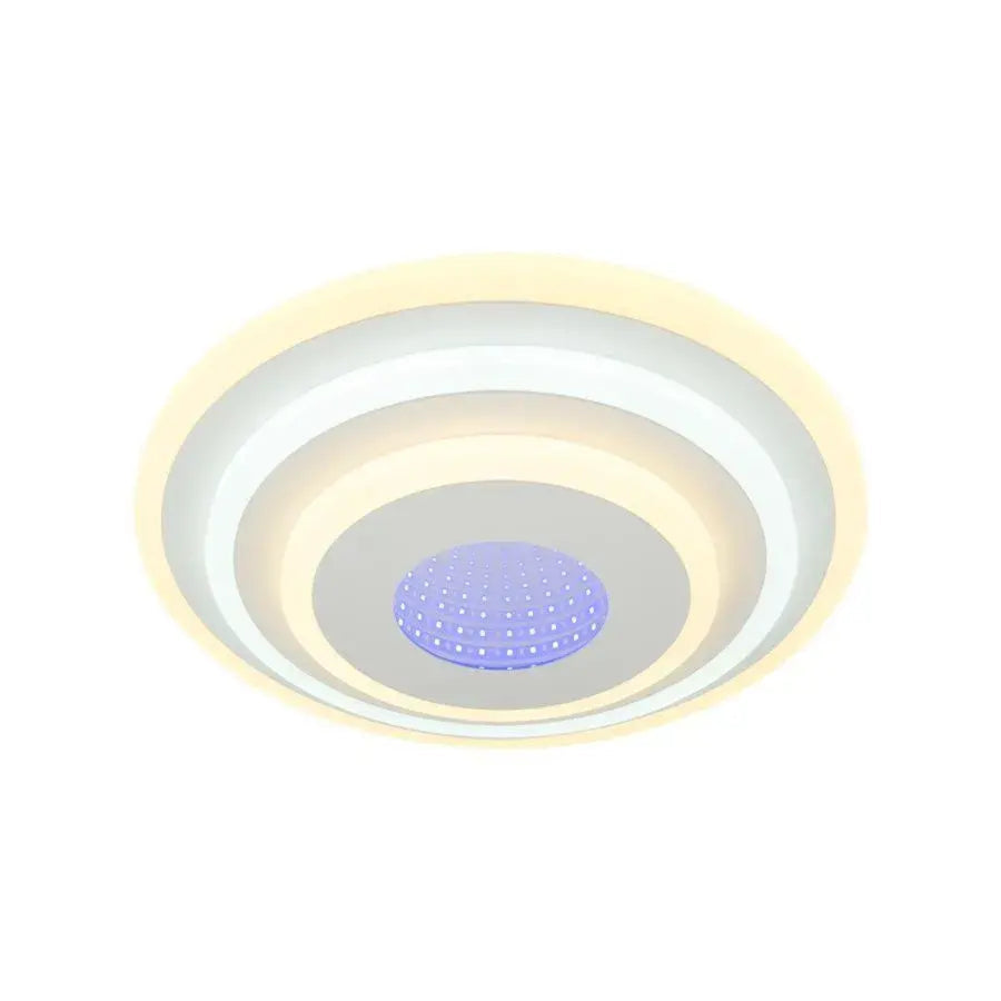 Lampadario LED NIVARA 3D 20W, Diametro 30cm, Luce Fredda/Calda/Neutra, Lampadari LED Applicati Bianchi Titolo predefinito Alessandro Design