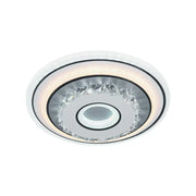 Lampadario LED in cristallo SERILDA 40W, Diametro 20cm, Luce Fredda/Calda/Neutra, Bianco
