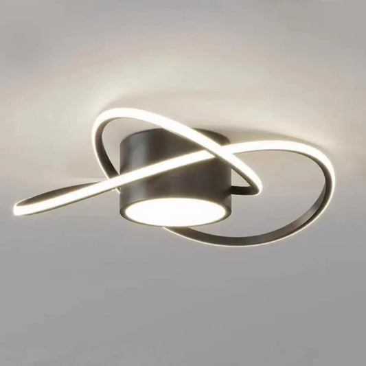 Lampadario LED MIMA 30W, Luce Fredda/Calda/Neutra, Lampadari LED Nero Titolo predefinito Alessandro Design