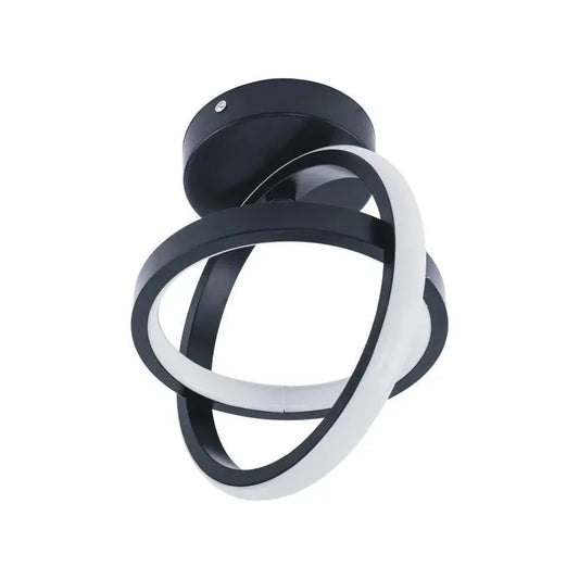 Lampadario LED VERTEX GYRO 42W, Luce Fredda/Calda/Neutra, Lampadario LED Nero Titolo predefinito Alessandro Design