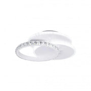 Lampadario LED in cristallo SOFIA 24W, Luce Fredda/Calda/Neutra, Lampadario LED Bianco Titolo predefinito Alessandro Design