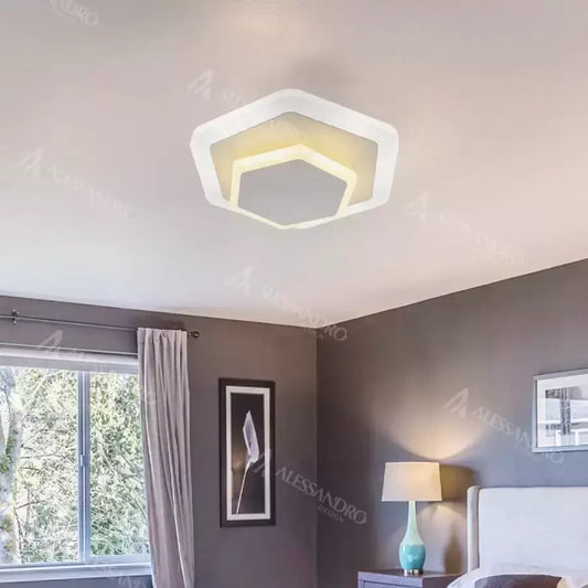 Lampadario LED SONIA 36W, Luce Fredda/Neutra, Lampadari LED Applicati Bianco Titolo predefinito Alessandro Design