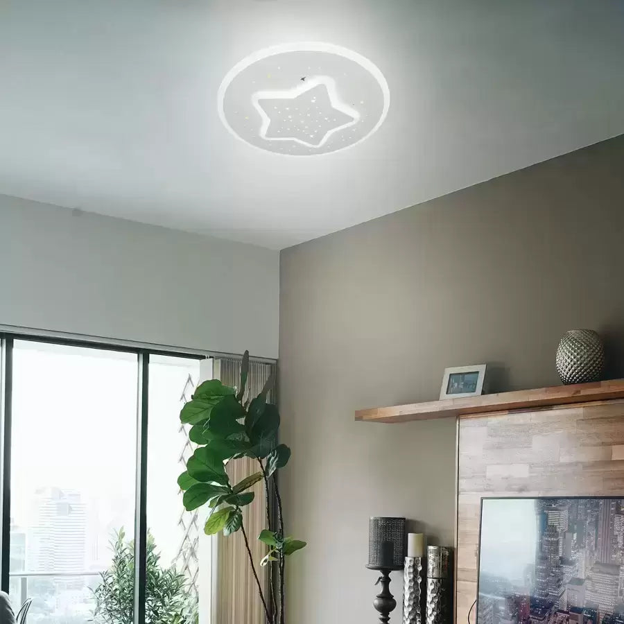 Lampadario LED HEATH STEA, 35W, Diametro 20cm, Luce Neutra, Lampadari LED Applicati Bianchi Titolo predefinito Alessandro Design