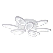 Lustra LED cu telecomanda SUNFLOWER 98W, 9 Elemente, lumina Rece/Calda/Neutra, Dimabila, Alb Lustre LED cu Telecomanda Default Title Alessandro Design