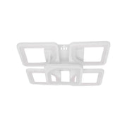 Lampadario a LED con telecomando FELY 80W, 5 Quadrati, Luce Fredda/Calda/Neutra, Dimmerabile, Lampadario a LED con telecomando Bianco Titolo predefinito Alessandro Design