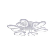 Lampadario a LED con telecomando BLOSSOM 78W, 6 Petali, Diametro 60cm, Luce Fredda/Calda/Neutra, Dimmerabile, Lampadario a LED Bianco con telecomando Titolo predefinito Alessandro Design