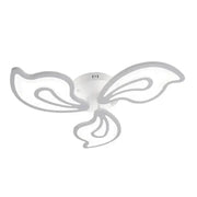 Lampadario a LED con telecomando GLORIOSA 40W, 3 Petali, Luce Fredda/Calda/Neutra, Dimmerabile, Lampadario a LED Bianco con telecomando Titolo predefinito Alessandro Design