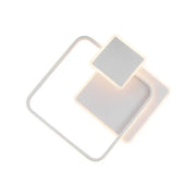 Lampadario a LED con telecomando ANEMONA 75W, 3 Quadrati, Luce Fredda/Calda/Neutra, Dimmerabile, Lampadario a LED Bianco con telecomando Titolo predefinito Alessandro Design