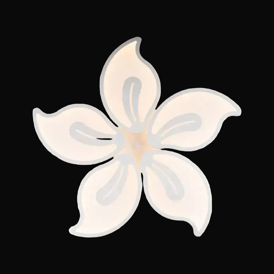 Lampadario a LED con telecomando JASMINE 66W, 5 Petali, Luce Fredda/Calda/Neutra, Dimmerabile, Lampadario a LED con telecomando Bianco Titolo predefinito Alessandro Design