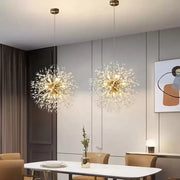 Candelabru Cristal Schönbrunn, 12x G9, Diametru 60cm, Auriu Lucios, Inaltime Reglabila Candelabre Moderne Default Title Alessandro Design