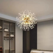 Lampadario in cristallo Schönbrunn, 9x G9, diametro 50 cm, oro lucido, altezza regolabile Lampadari moderni Titolo predefinito Alessandro Design