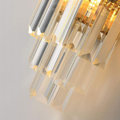Aplica Candelabru Cristal BLOIS Piccolo, 2xE14, Auriu Aplice de Interior Default Title Alessandro Design