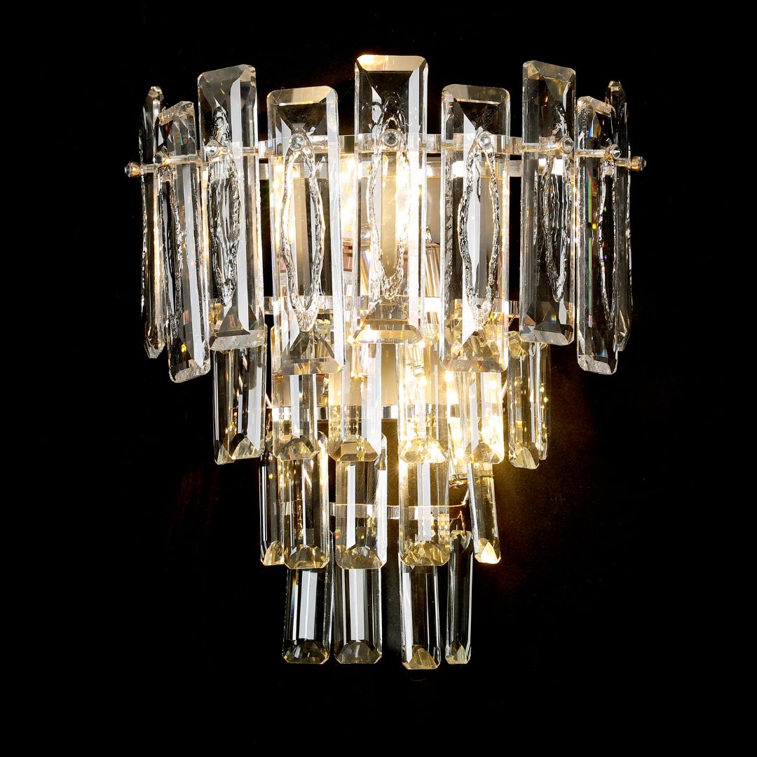 Aplica Cristal BELMONTE, 3x E14, Transparent Aplice de Interior Default Title Alessandro Design