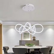 Lampadario LED a sospensione con telecomando INFINITY HALO 69W, Luce Fredda/Calda/Neutra, Dimmerabile, Bianco, Lampadari LED con Telecomando Titolo predefinito Alessandro Design