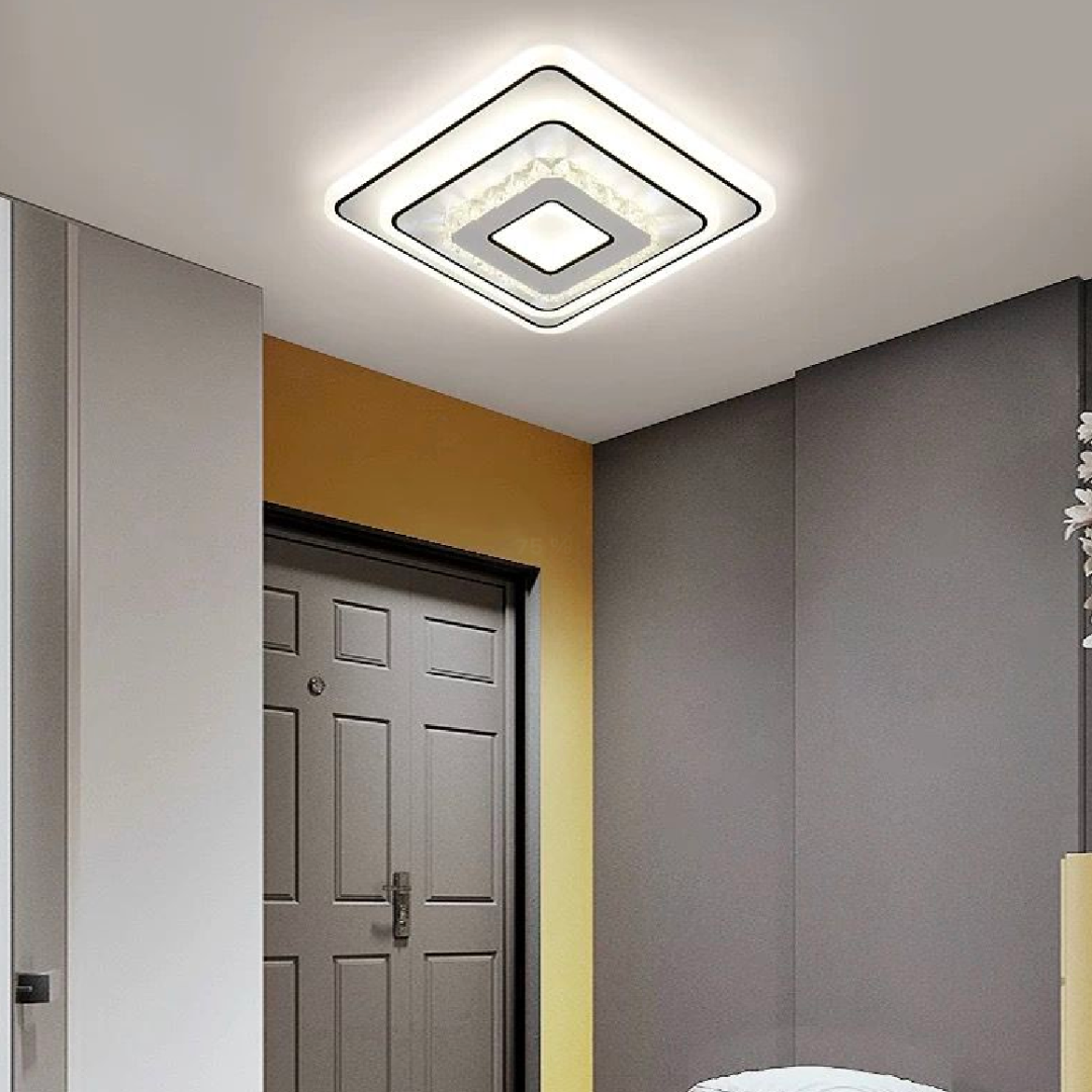 Lampadario LED in cristallo ARABELA 40W, Luce Fredda/Calda/Neutra, Lampadari LED Bianchi Titolo predefinito Alessandro Design