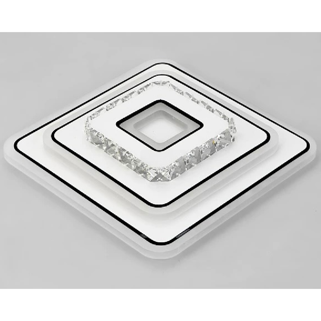 Lampadario LED in cristallo ARABELA 40W, Luce Fredda/Calda/Neutra, Lampadari LED Bianchi Titolo predefinito Alessandro Design