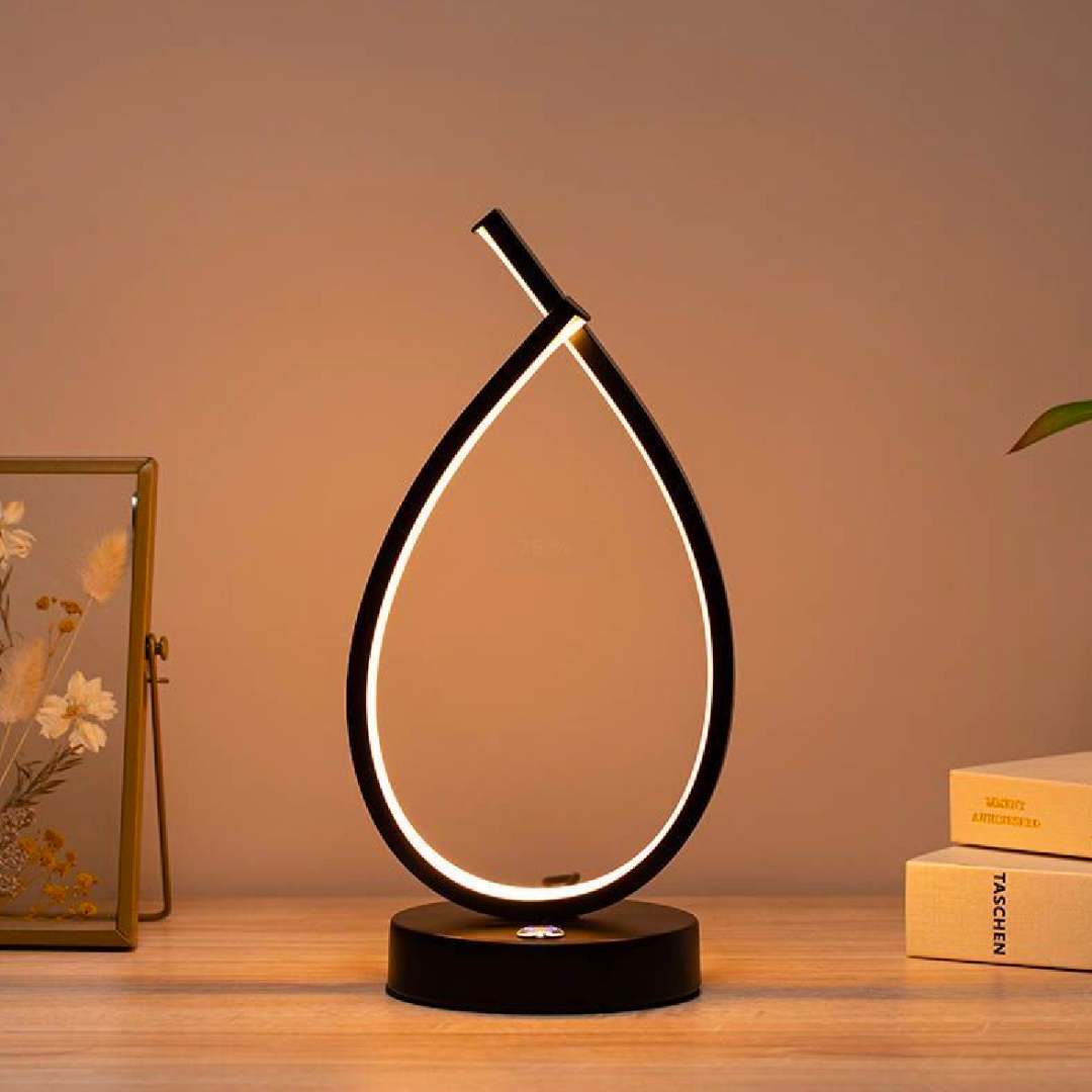 Lampada LED Genesis, 10W, Luce Fredda/Calda/Neutra, Metallo e Acrilico, Lampade e lampade nere Titolo predefinito Alessandro Design